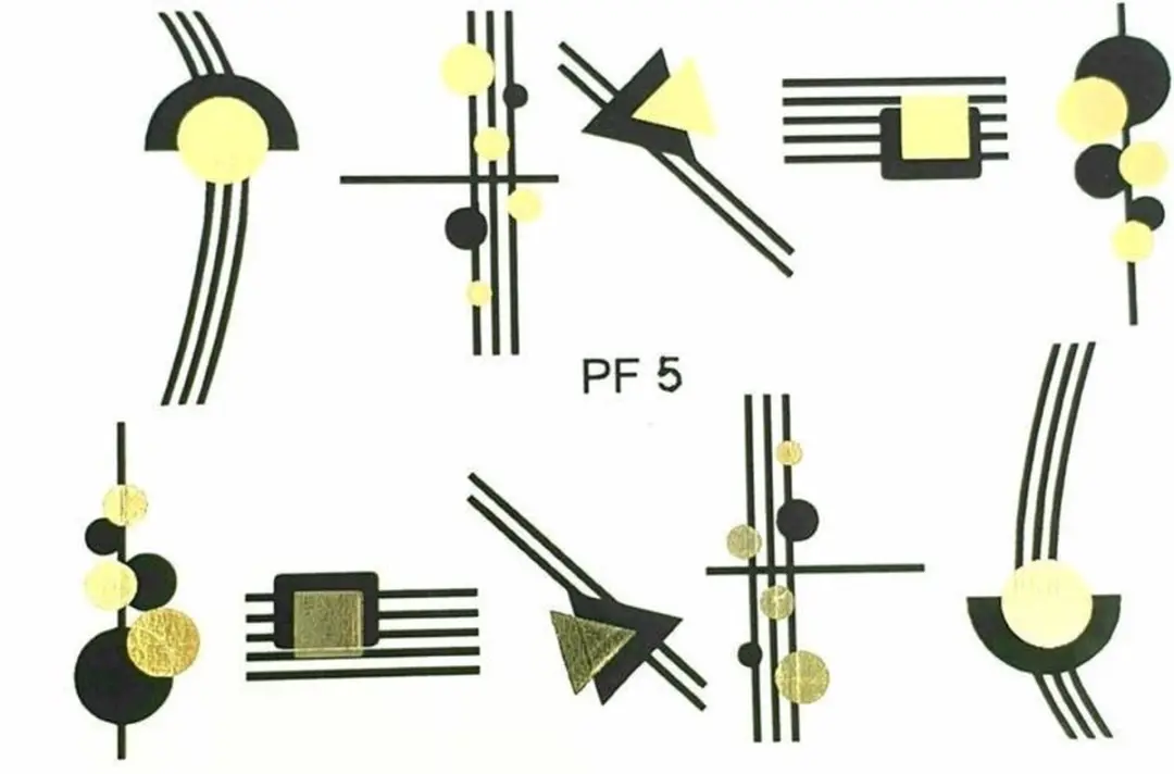 Korneliya Folie Decal PF 05 Gold