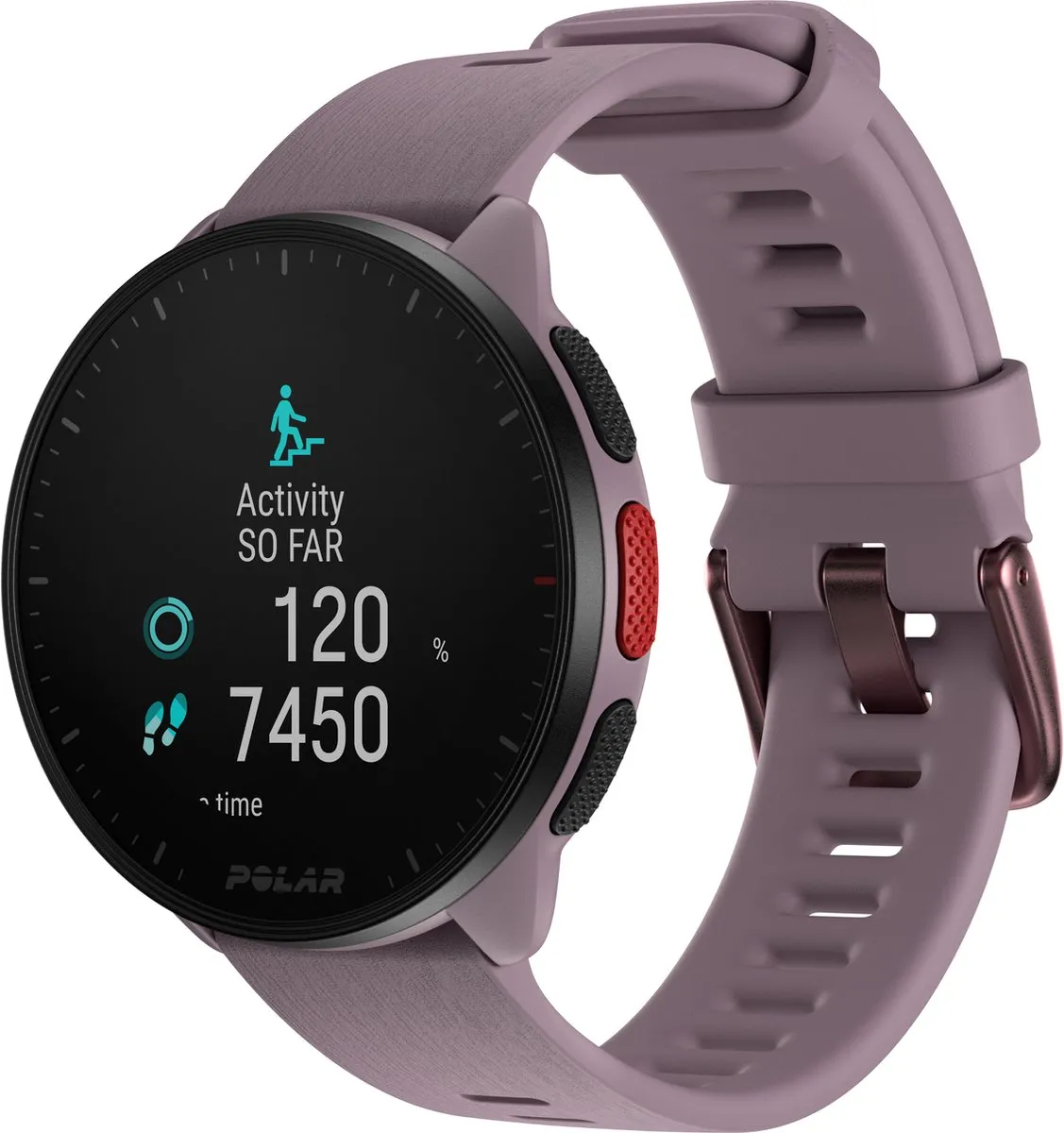 Polar Pacer 900102177 GPS Hardloophorloge - 45mm - Purple Dusk