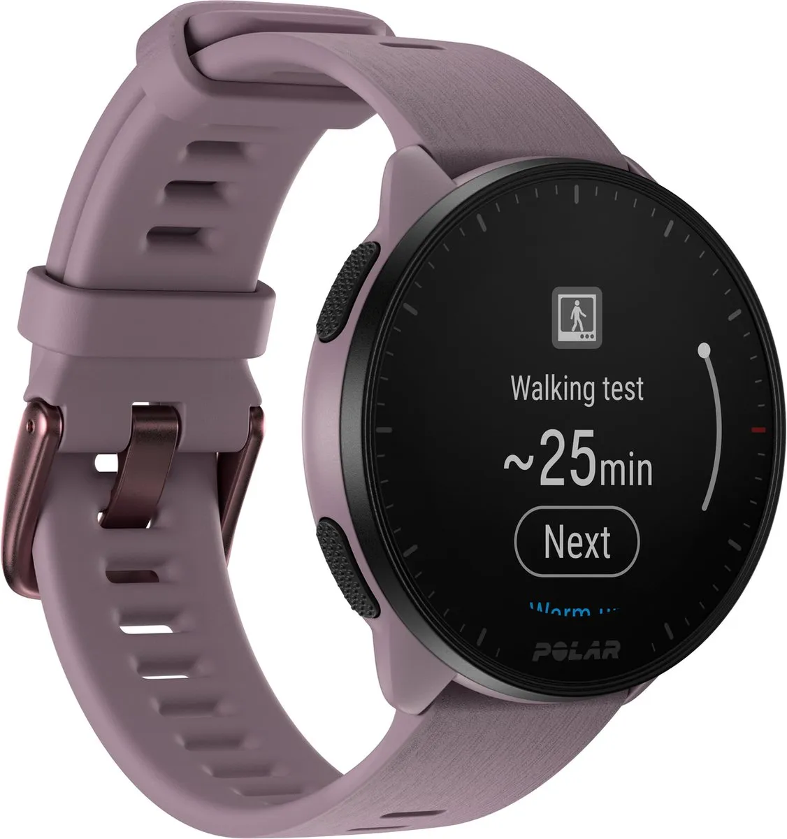 Polar Pacer 900102177 GPS Hardloophorloge - 45mm - Purple Dusk