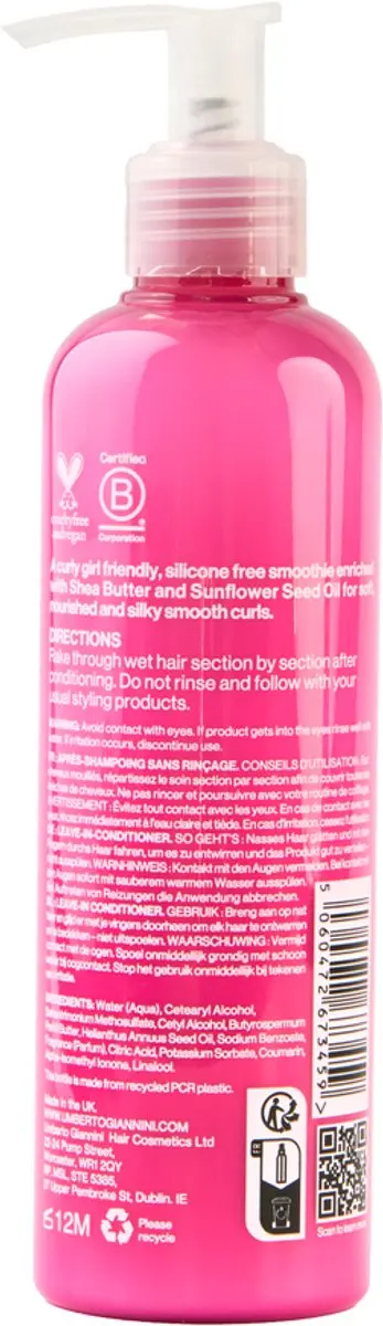 Umberto Giannini Curl Jelly Smoothie Leave-in Conditioner 225ml