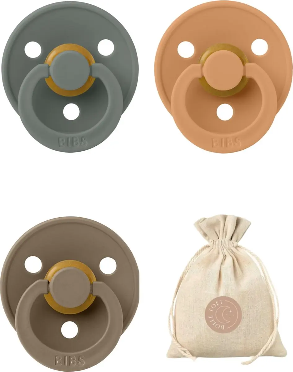 BIBS T1 Fopspenen Set 4 Stuks