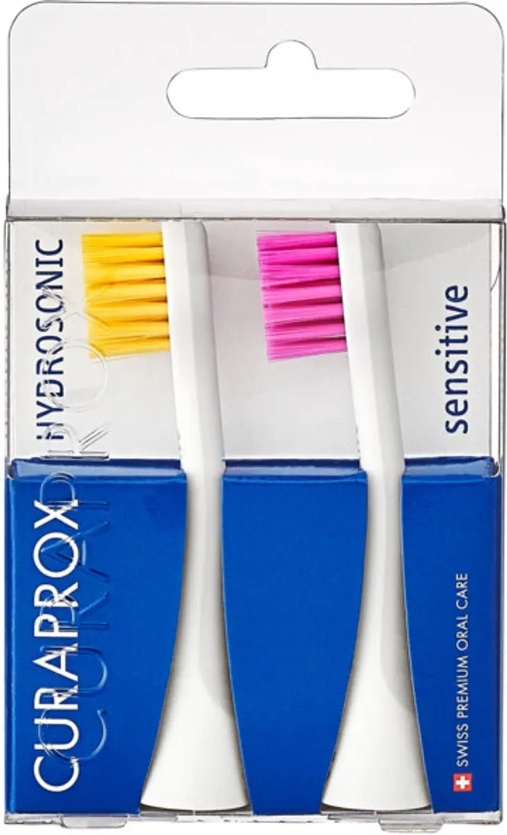 Curaprox Hydrosonic Opzetborstels Sensitive Duo