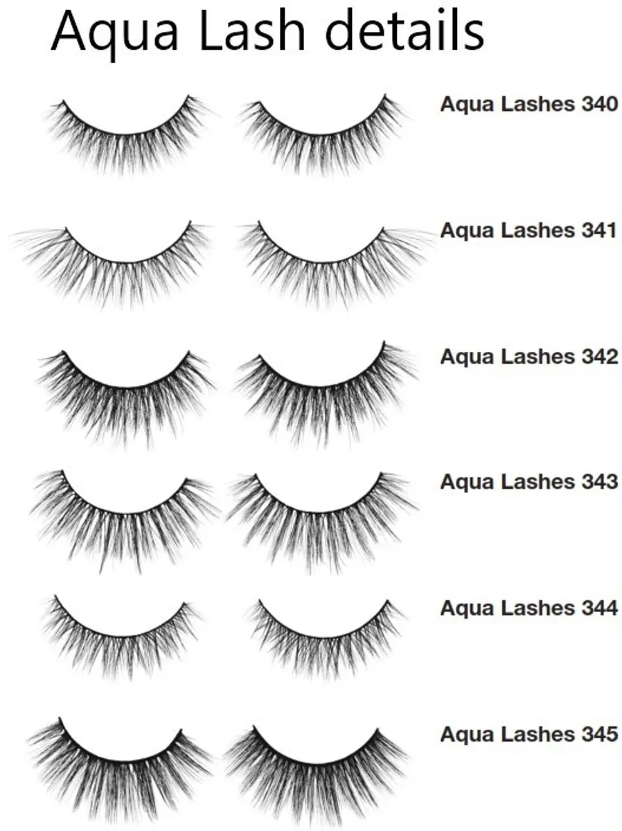 Ardell Aqua Lashes 63406 Valse Wimpers - Zwart