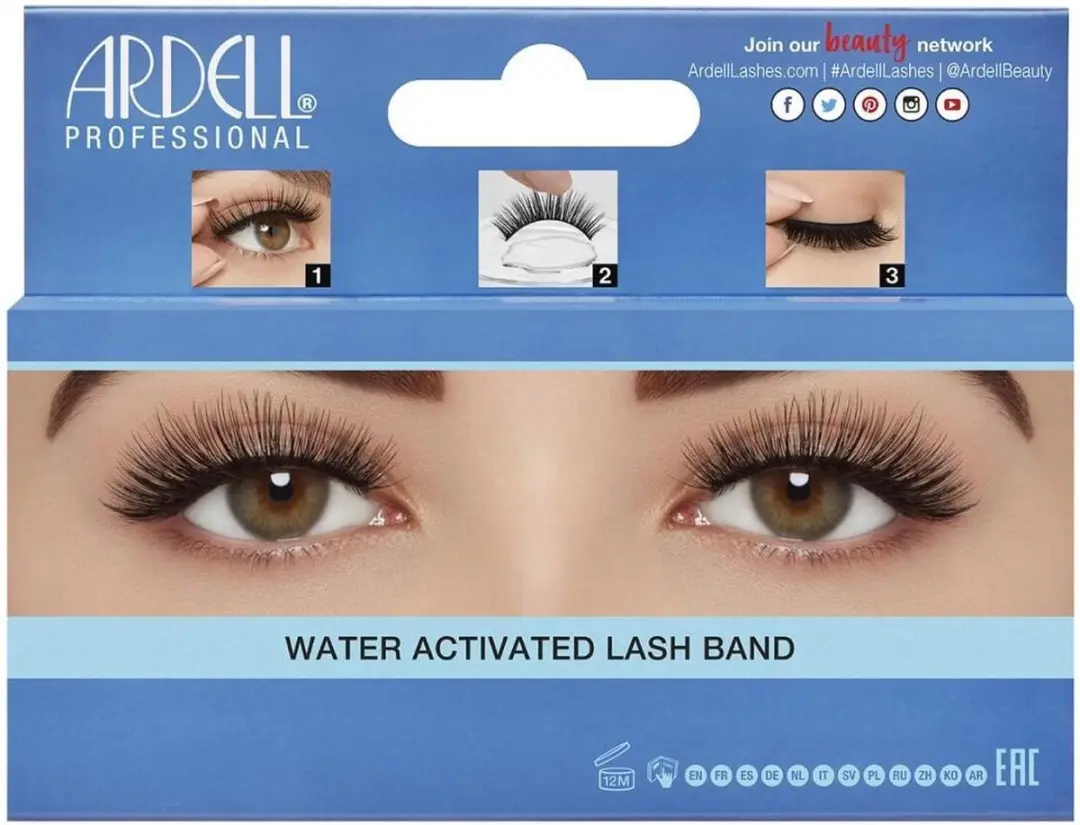 Ardell Aqua Lashes 63406 Valse Wimpers - Zwart