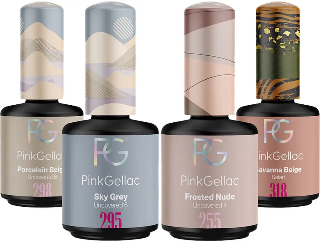 Pink Gellac Gel Nagellakset