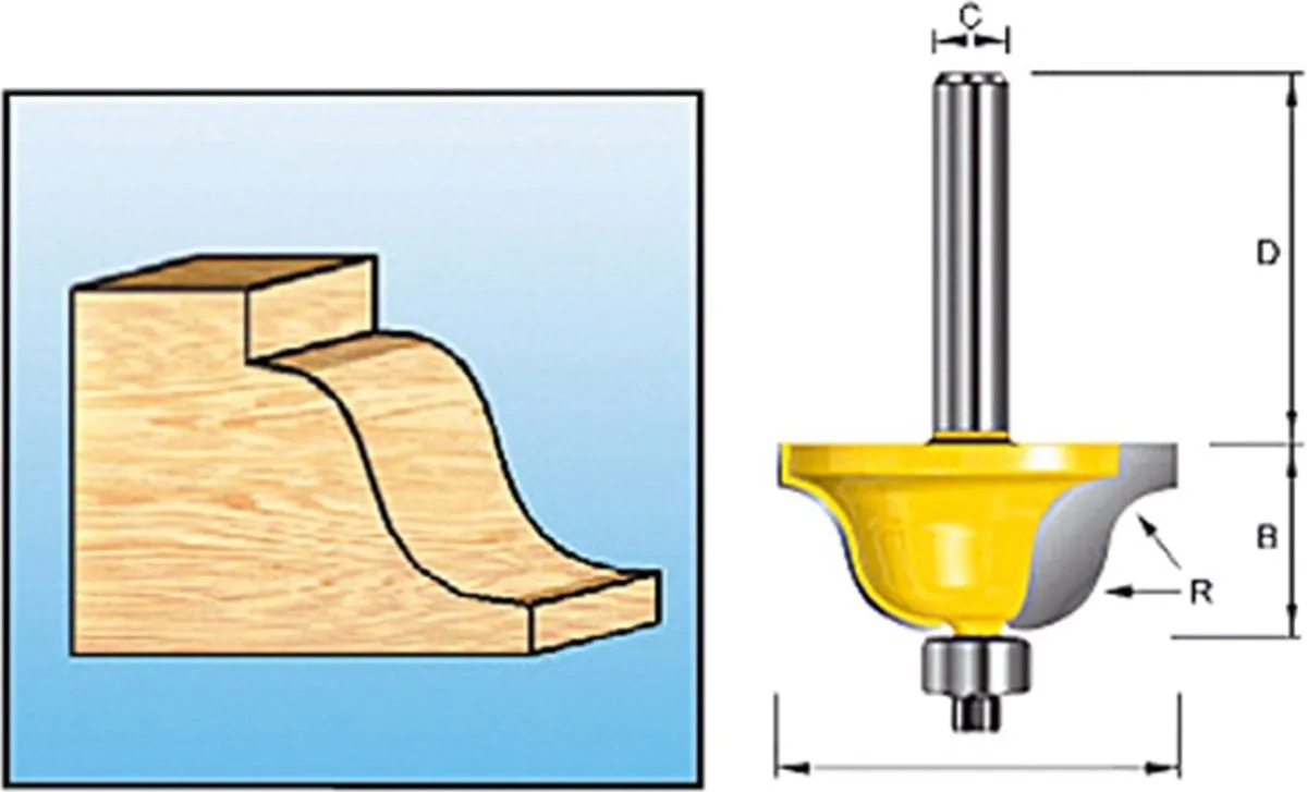 Makita D-11558 Lijstprofielzaagblad 34,93mm