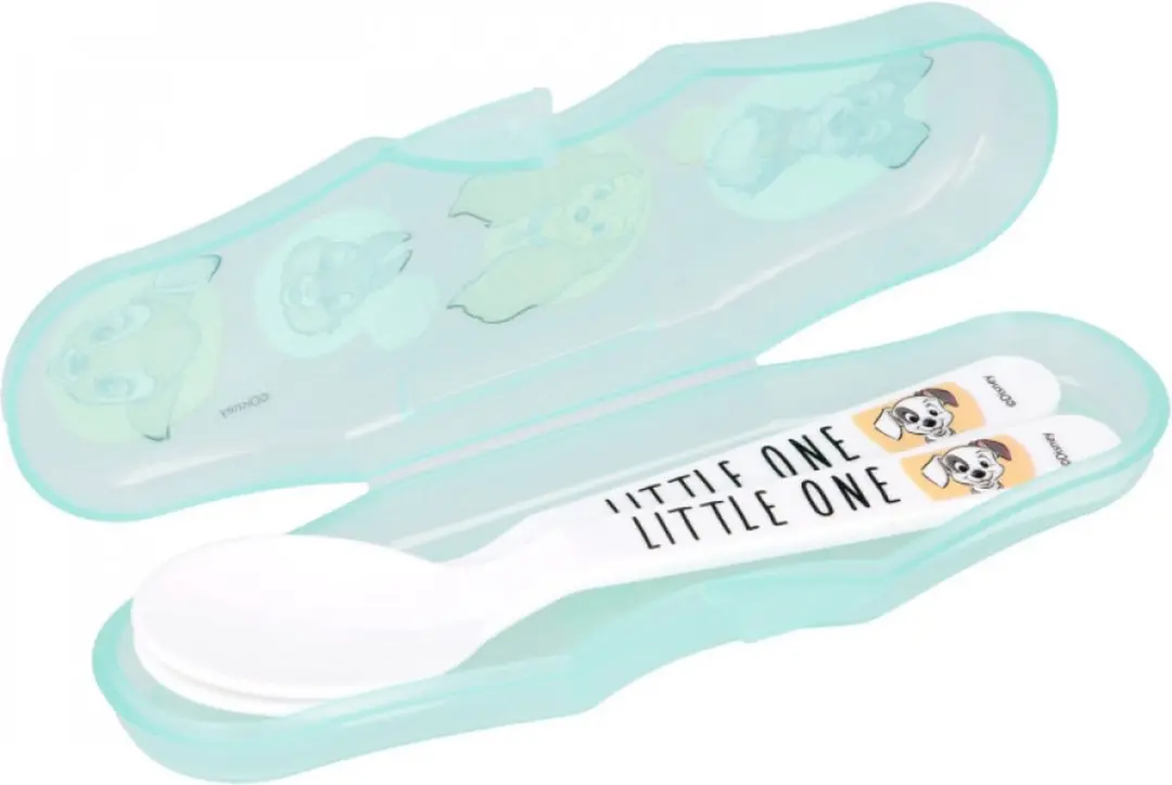 Disney Baby Reisbestekset - 3-delig - Blauw/Wit