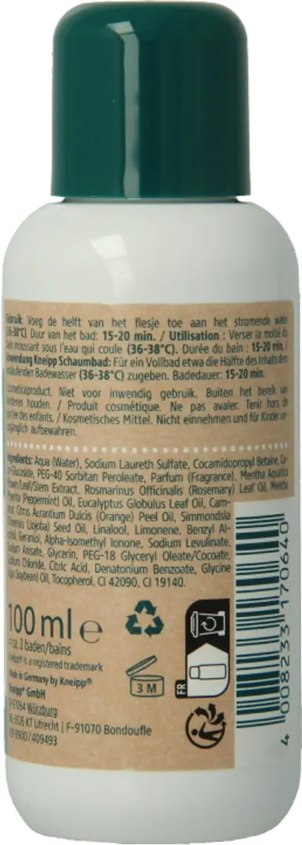 Kneipp Goodbye Stress Badschuim 100ml