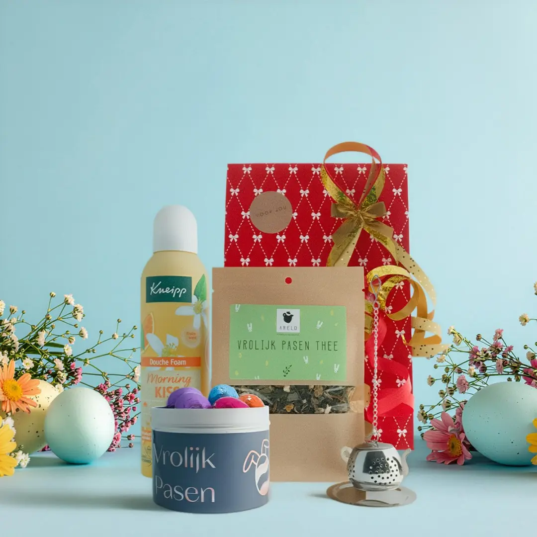 Kneipp Morning Kiss Pasen Cadeauset - Douchegel 200ml + Thee 50g