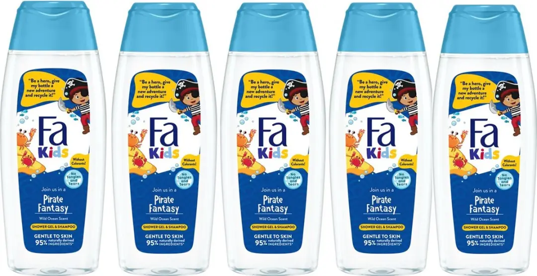 Fa Kids Piraat Douchegel/Shampoo 2-in-1