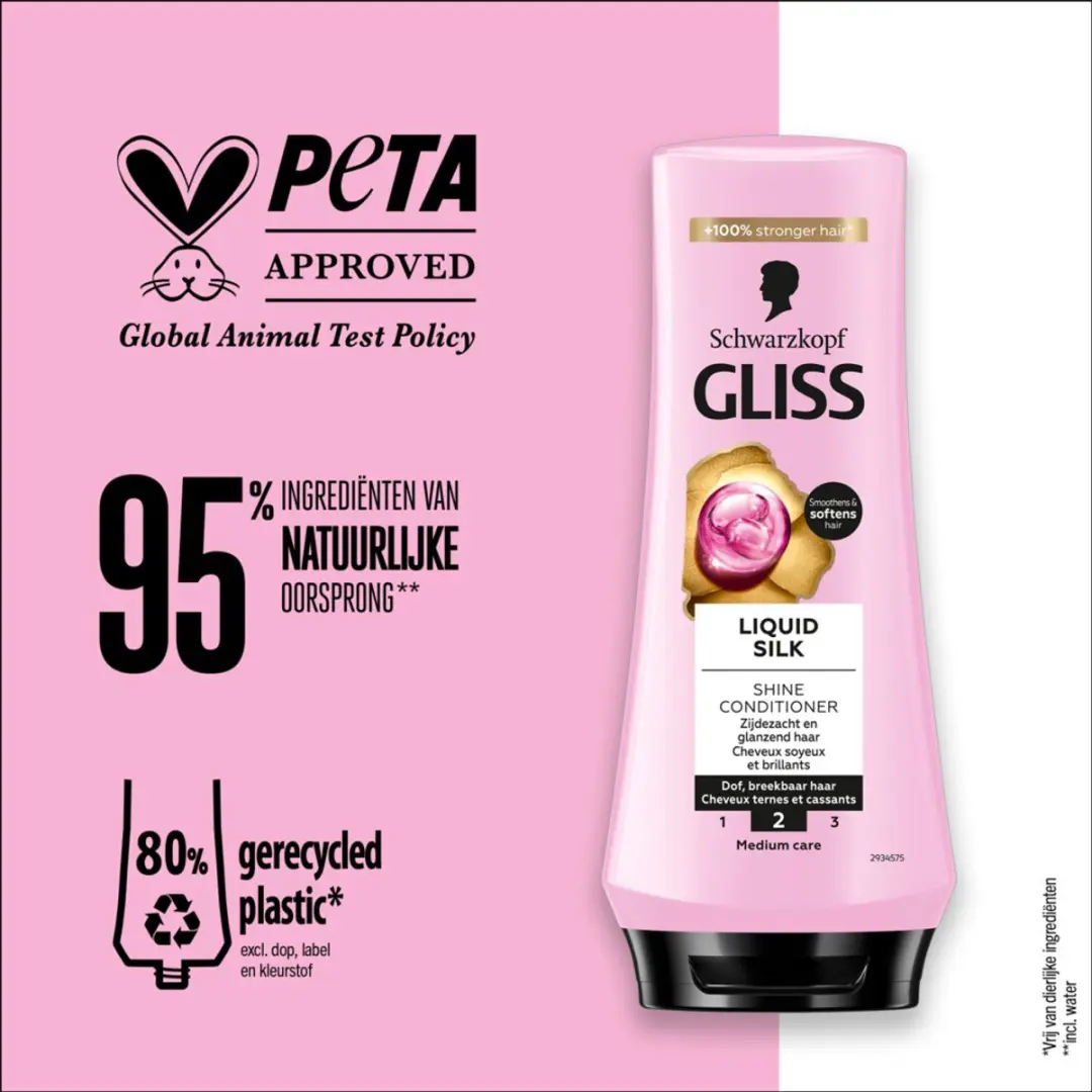 Gliss Conditioner Liquid Silk 200ml