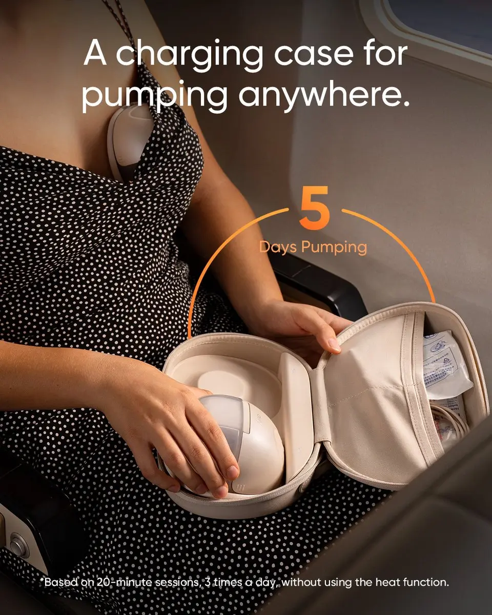Eufy Baby S1 Pro Draagbare Borstkolf flesh-colored - 2 Stuks