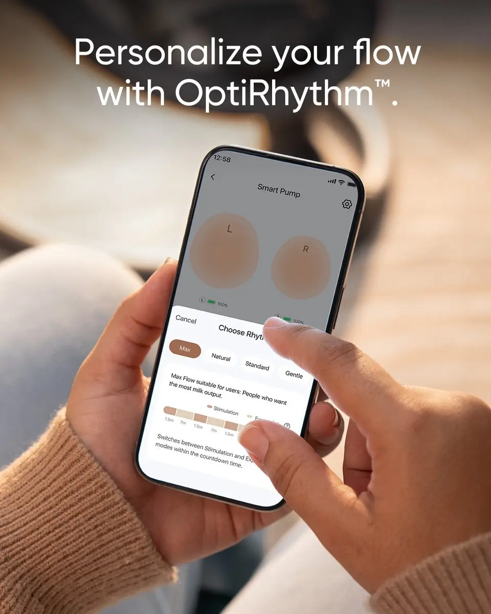 Eufy Baby S1 Pro Draagbare Borstkolf flesh-colored - 2 Stuks