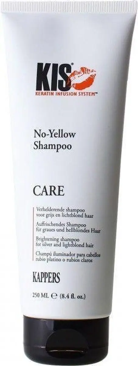 KIS No-Yellow Shampoo 250ml - 5 Stuks