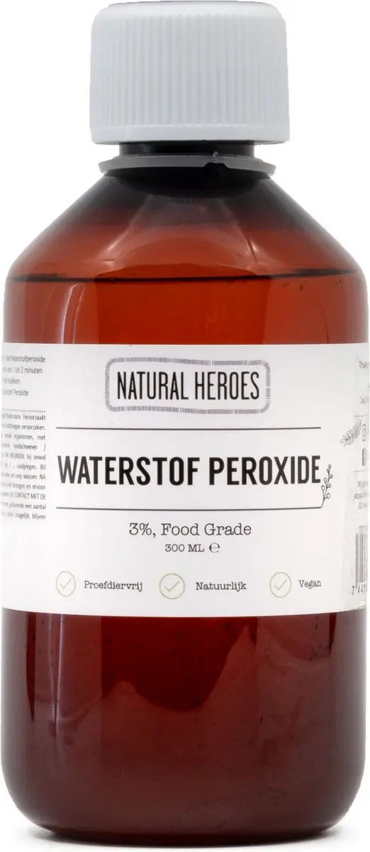 Natural Heroes Waterstofperoxide 3% Food Grade 100ml
