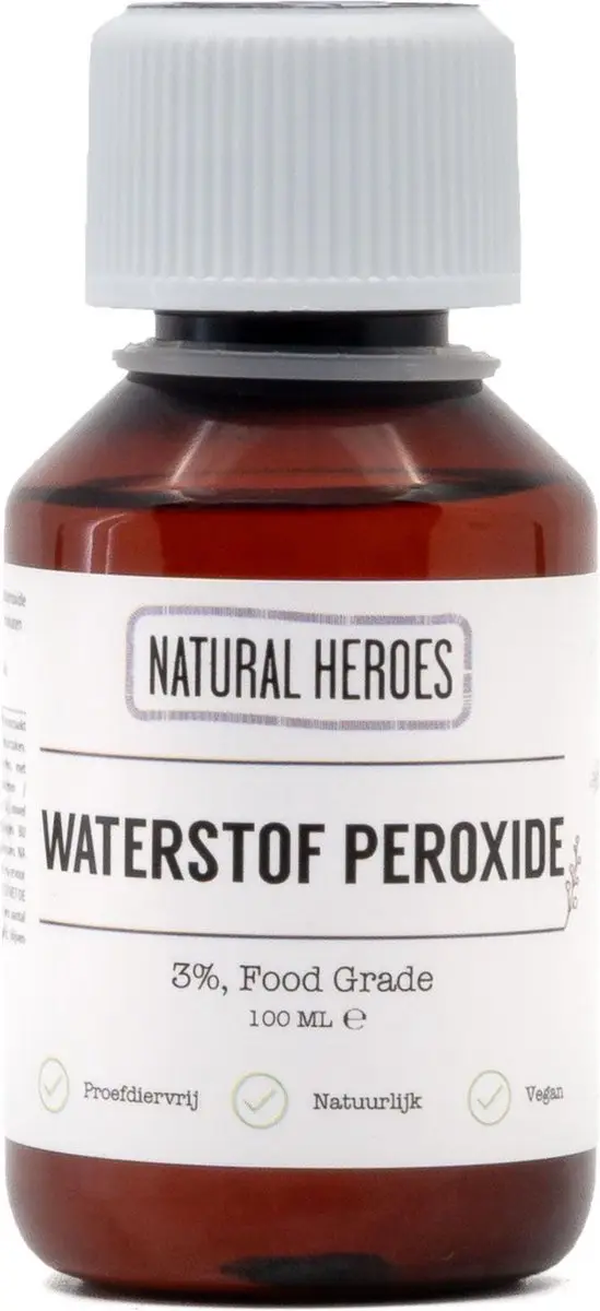 Natural Heroes Waterstofperoxide 3% Food Grade 100ml