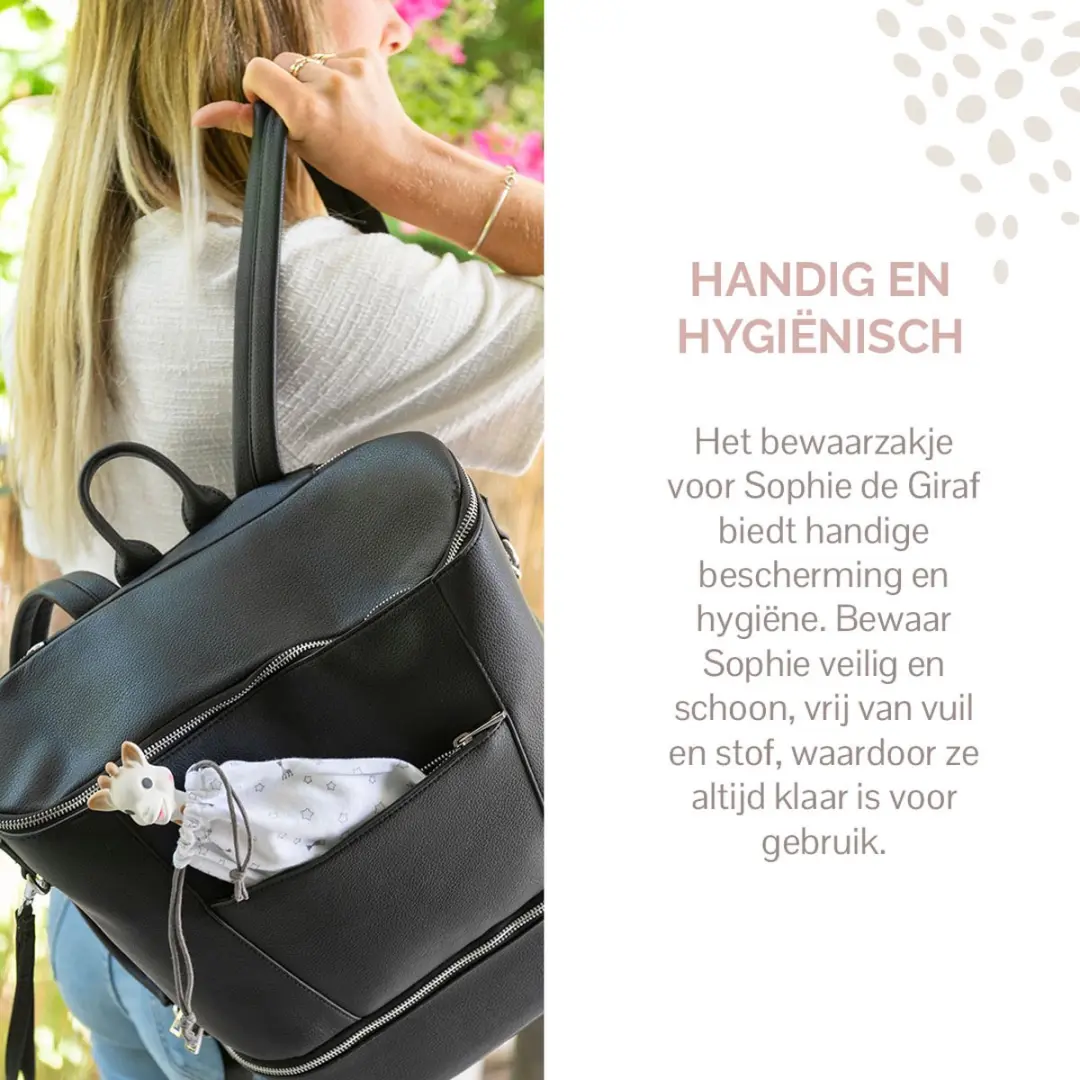 Sophie de Giraf Bijtspeeltje - Natuurlijk Rubber Beige - 18cm