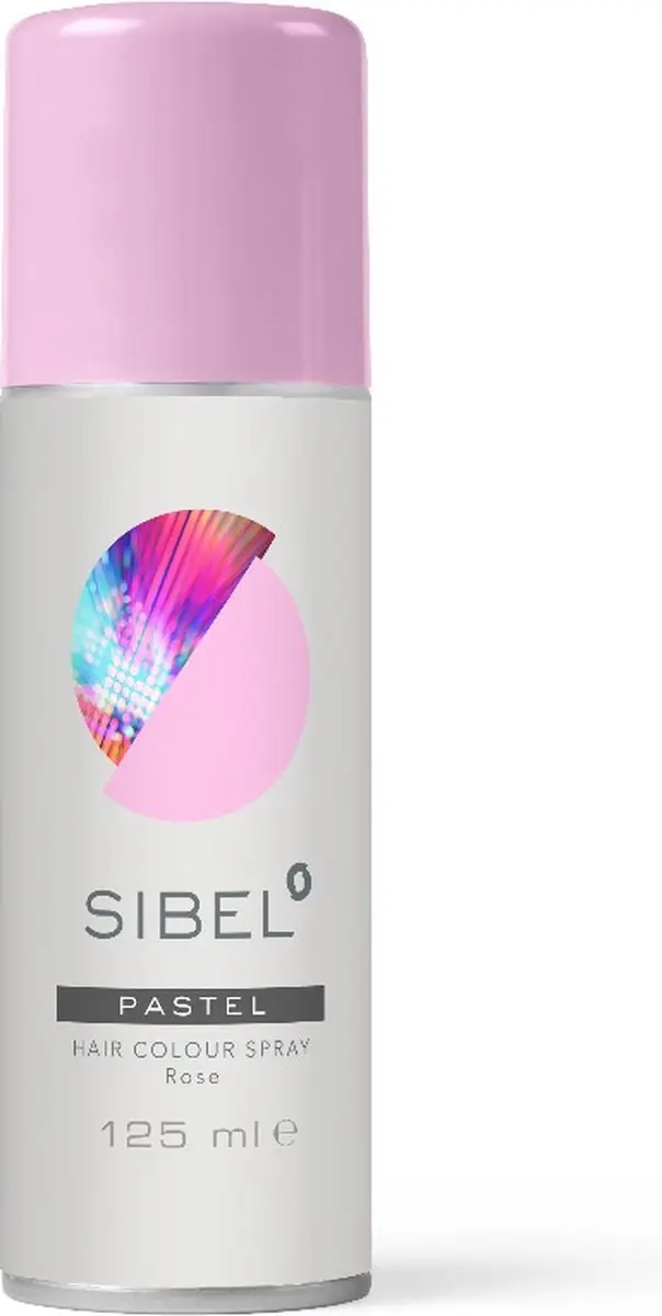 Sibel Hair Colour Spray Pastel Rose
