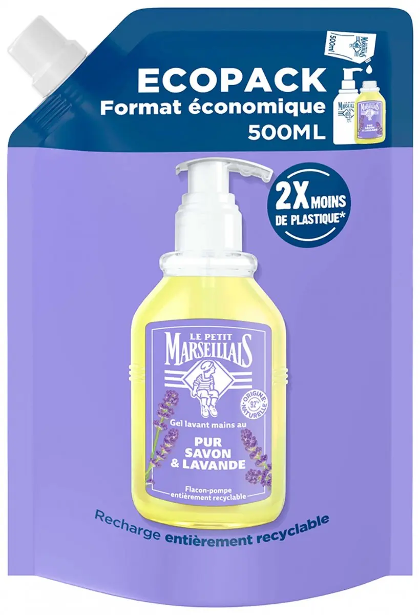 Le Petit Marseillais Handzeep Eco-Vulling 500ml
