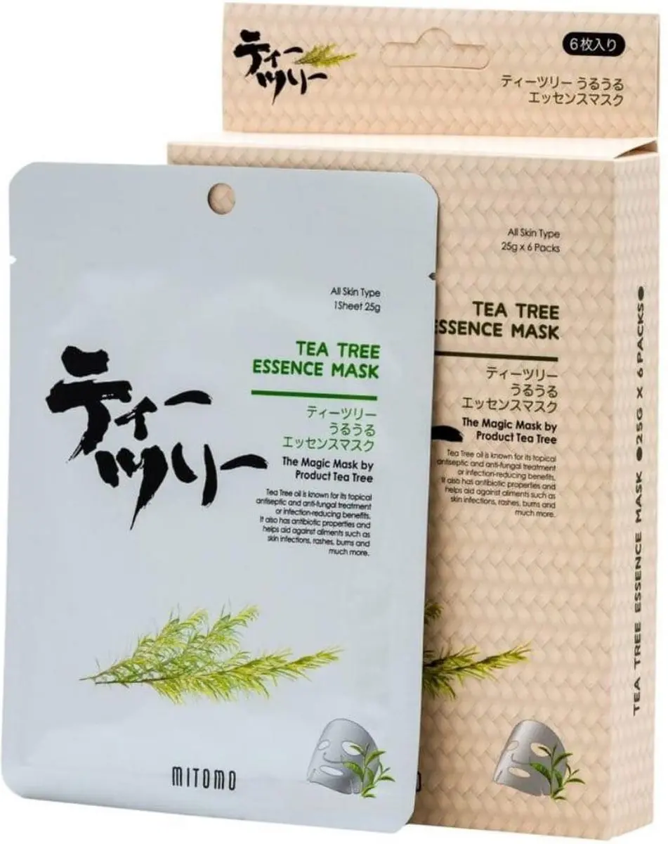 Mitomo Tea Tree Gezichtsmaskers 25g