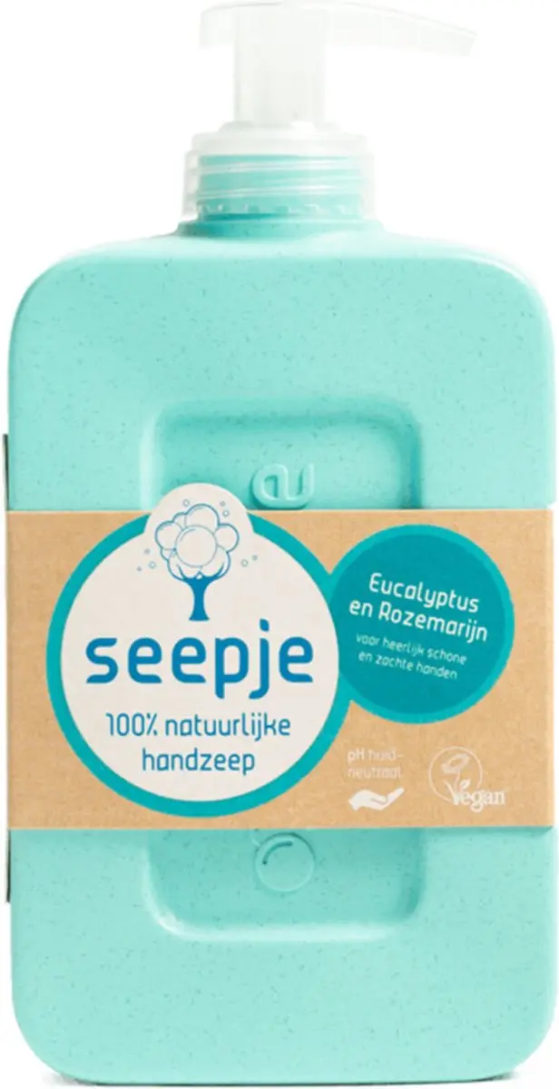 Seepje Handzeep Eucalyptus Rozemarijn 8x300ml