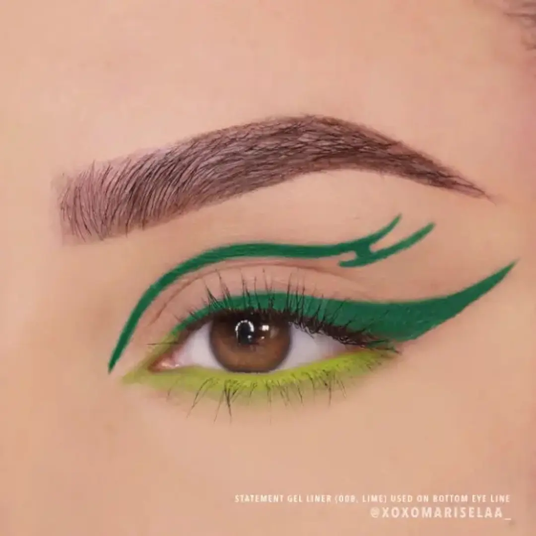 Moira Statement Waterproof Gel Liner 008 Lime