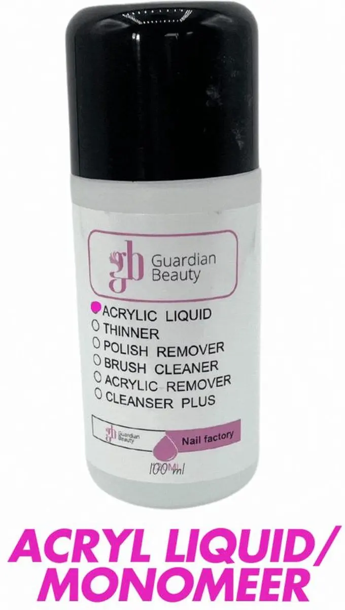 Guardian Beauty Acrylpoeder Set 81ml - 3 Kleuren - M - afbeelding 6 van 6