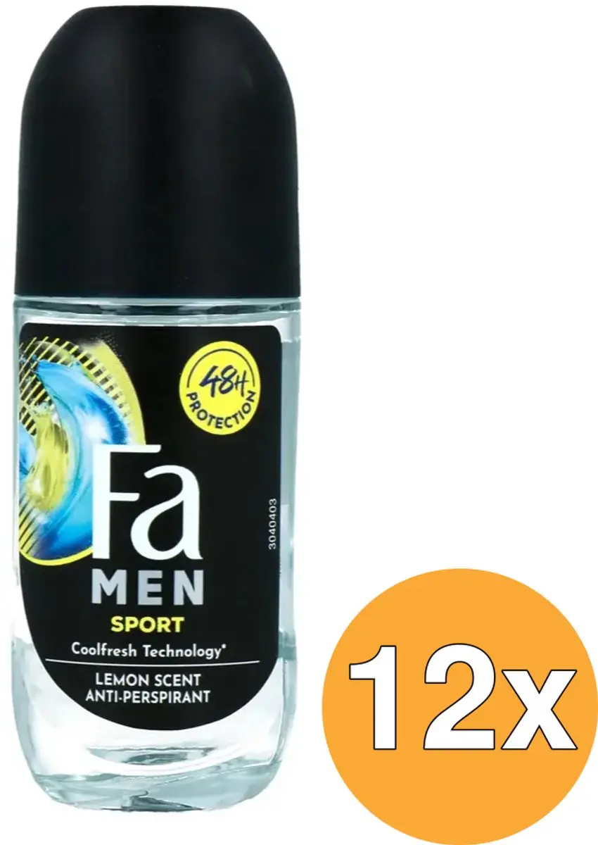 Fa Men Sport Deodorant Roller Citrus Green