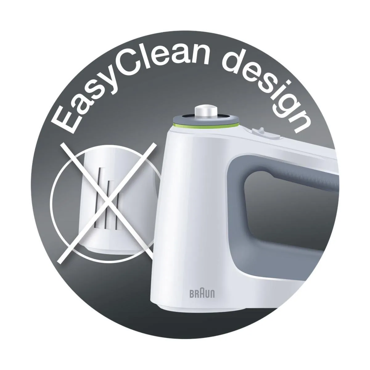 Braun MultiMix 5 HM5107WH Handmixer 750W - Wit