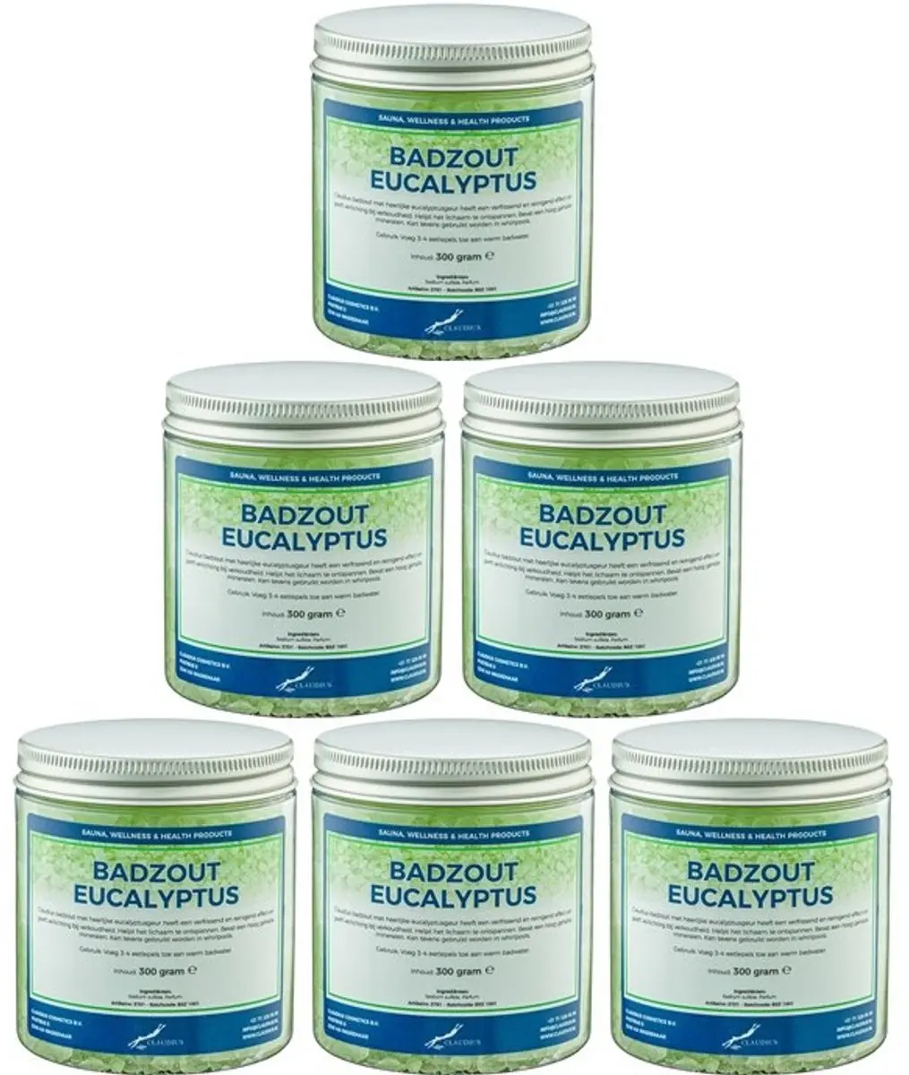 Splashbox Cosmetics Claudius Badzout Eucalyptus 300g