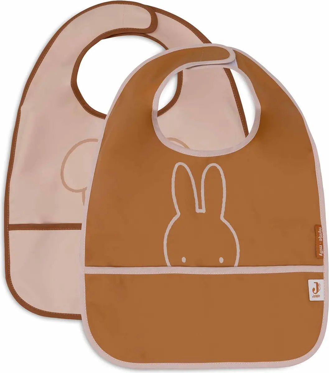 Jollein x Nijntje Baby Slab Waterproof Miffy Peekaboo Wild Rose
