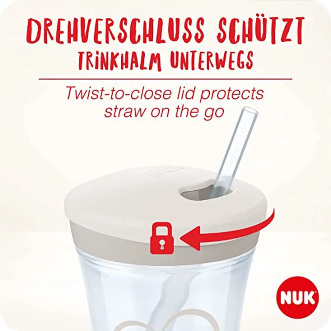 NUK Action Cup 230ml - Geel