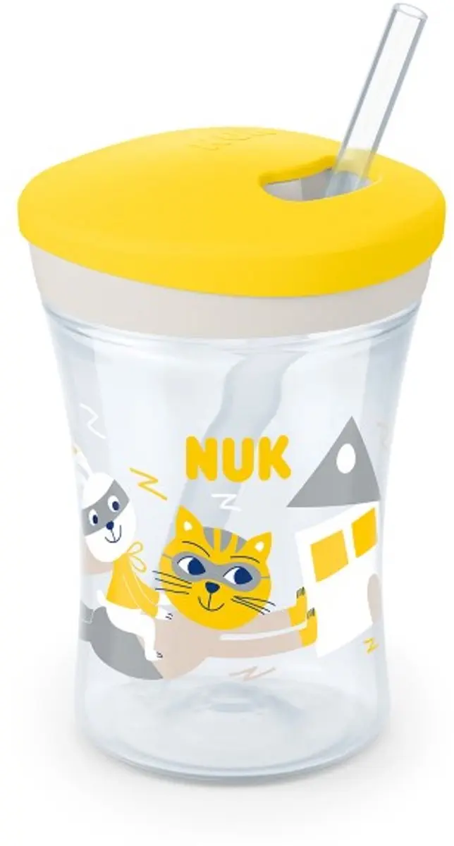 NUK Action Cup 230ml - Geel