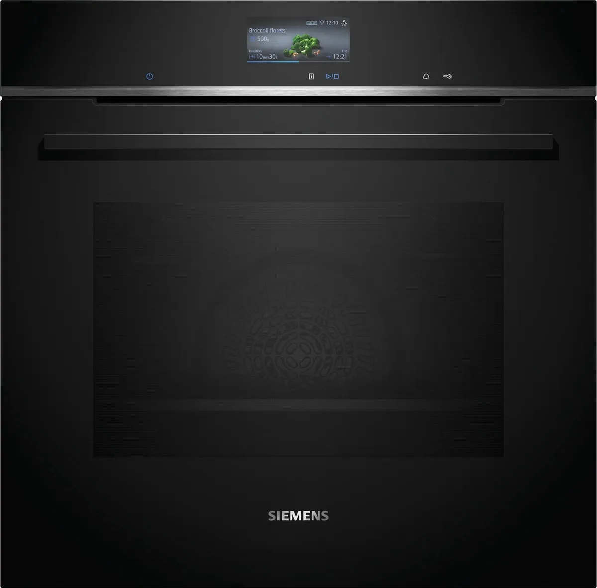 Siemens iQ700 HB776G1B1 Inbouwoven 71L - Pyrolytisch - Zwart