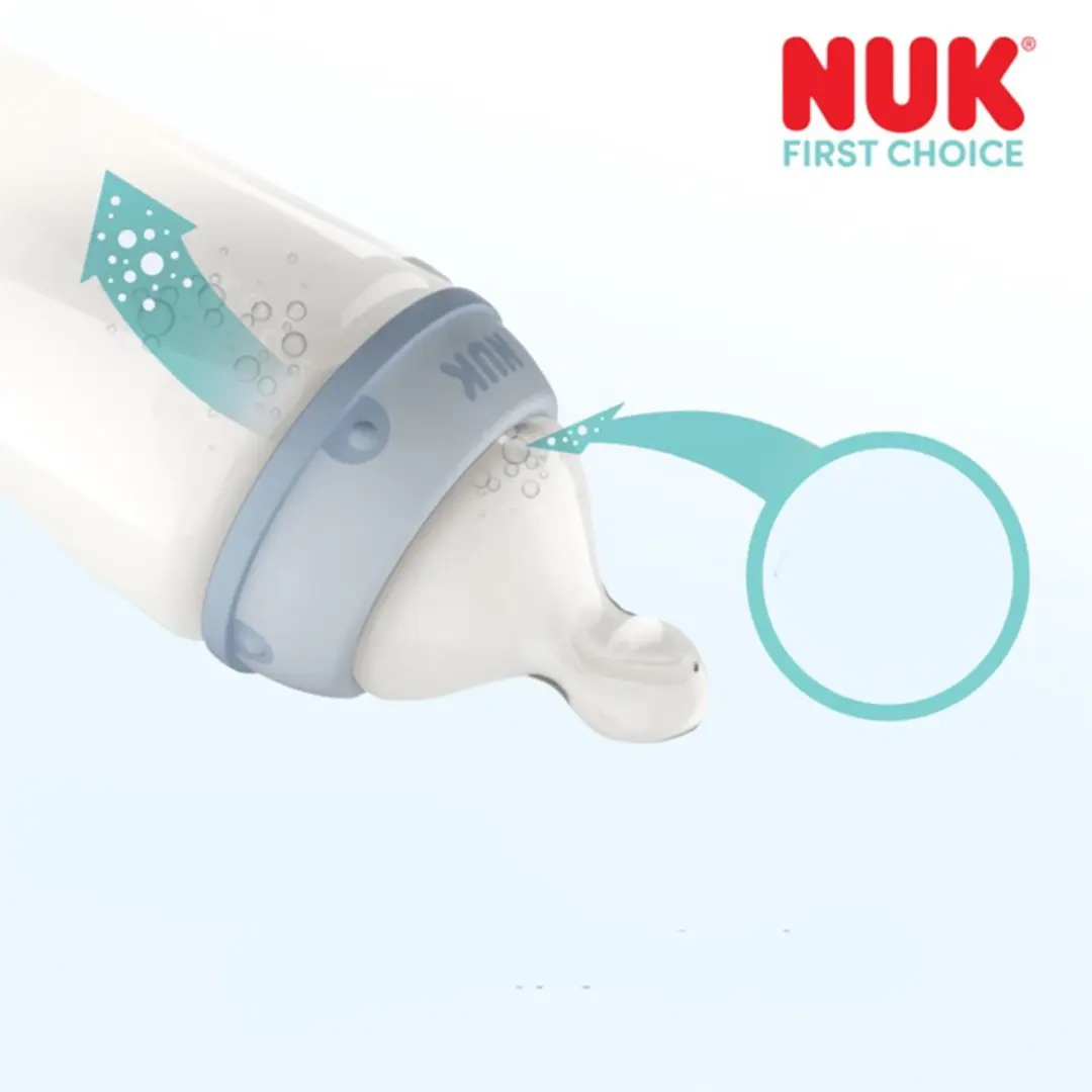 NUK First Choice Siliconen Speen M 3+ Maanden - 2 Stuks