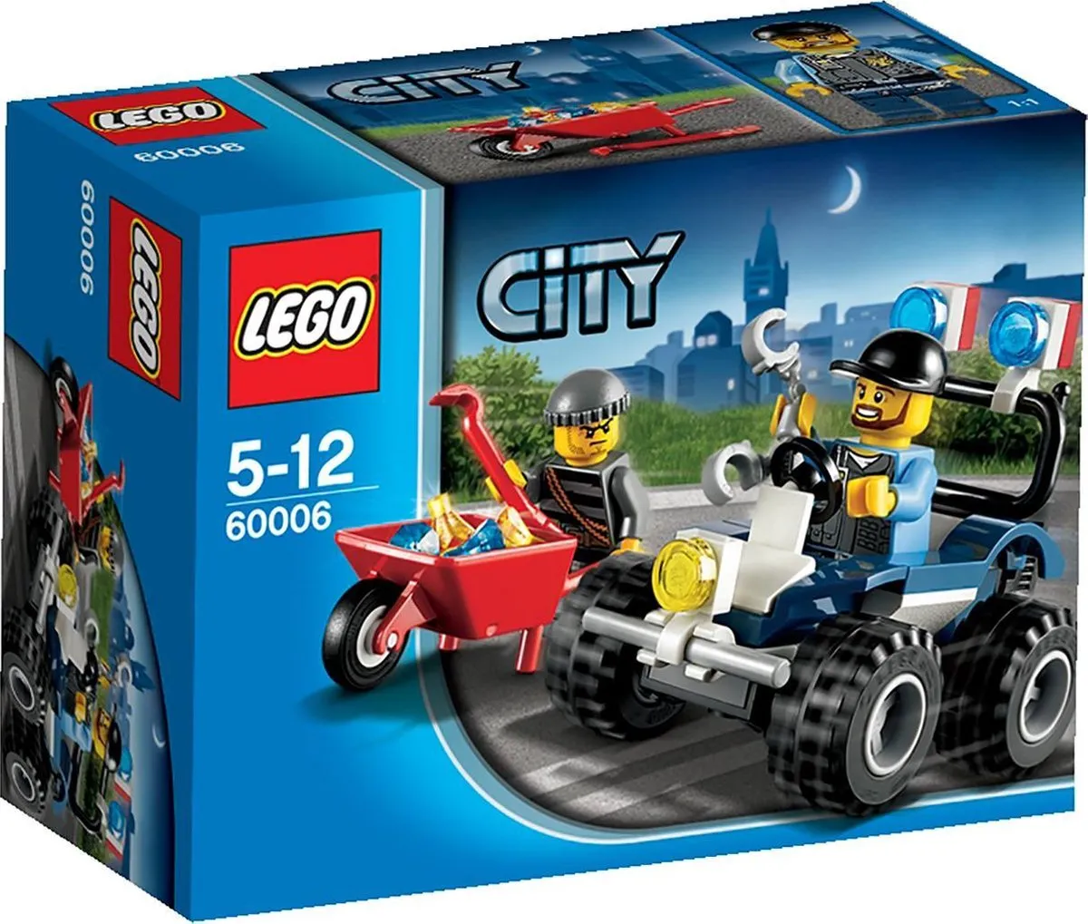 LEGO City Politie Quad 60006