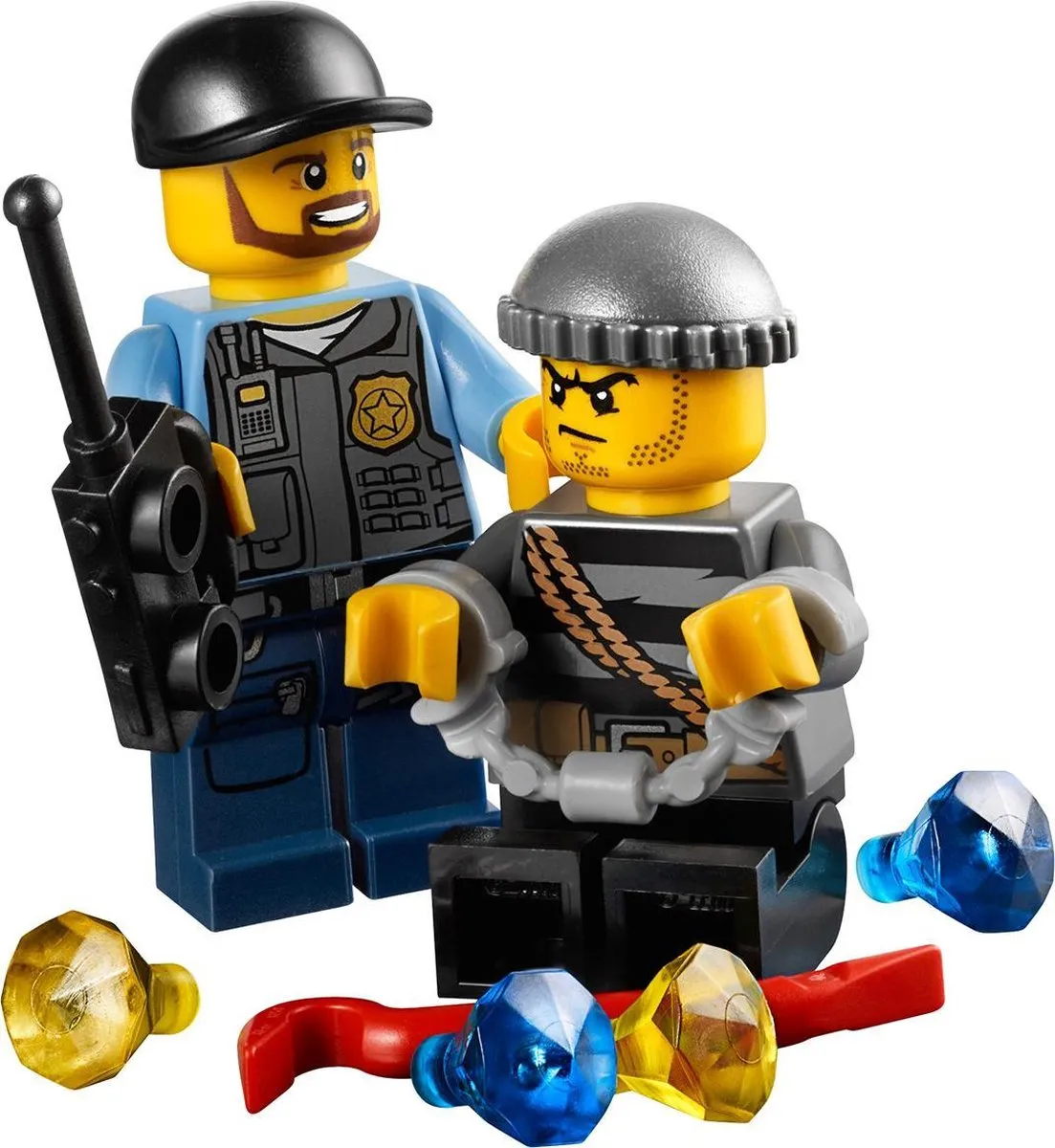 LEGO City Politie Quad 60006 - 2 Minifiguren
