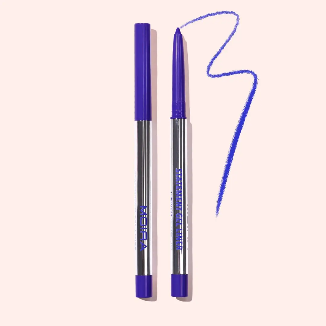 Moira Statement Waterproof Gel Liner 017 Royal Blue - 0.25g - afbeelding 6 van 6
