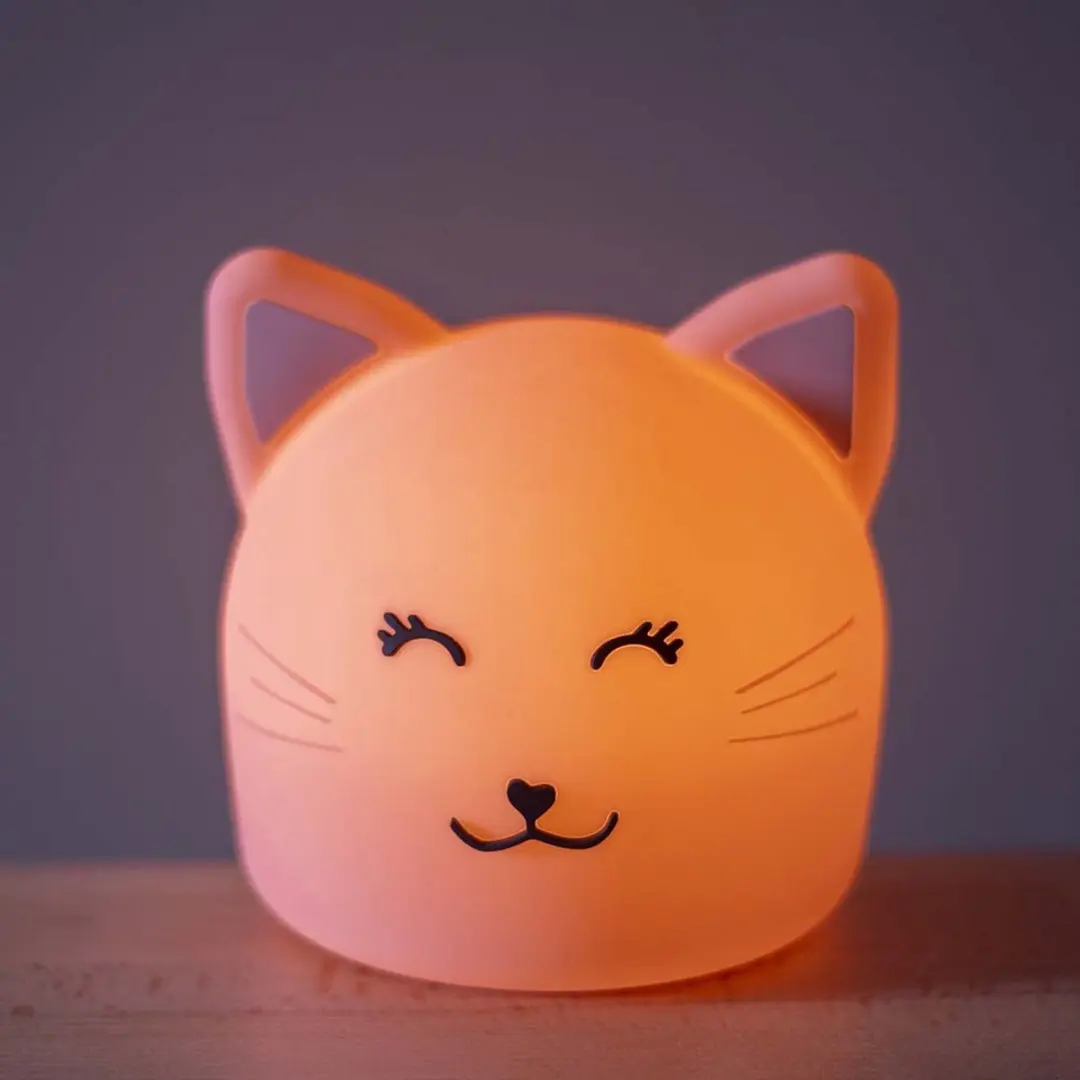Trixie Mrs. Cat Oplaadbare Nachtlamp - Roze