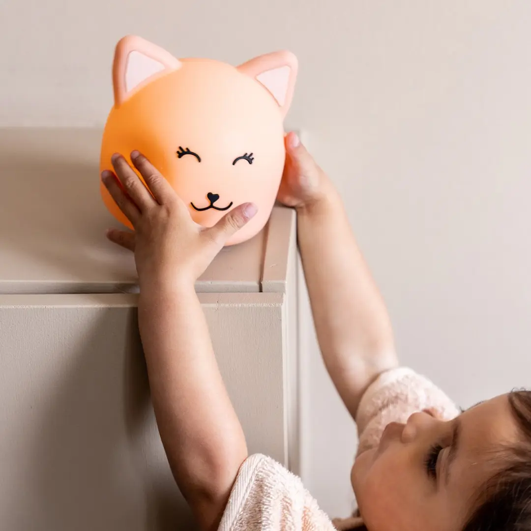 Trixie Mrs. Cat Oplaadbare Nachtlamp - Roze