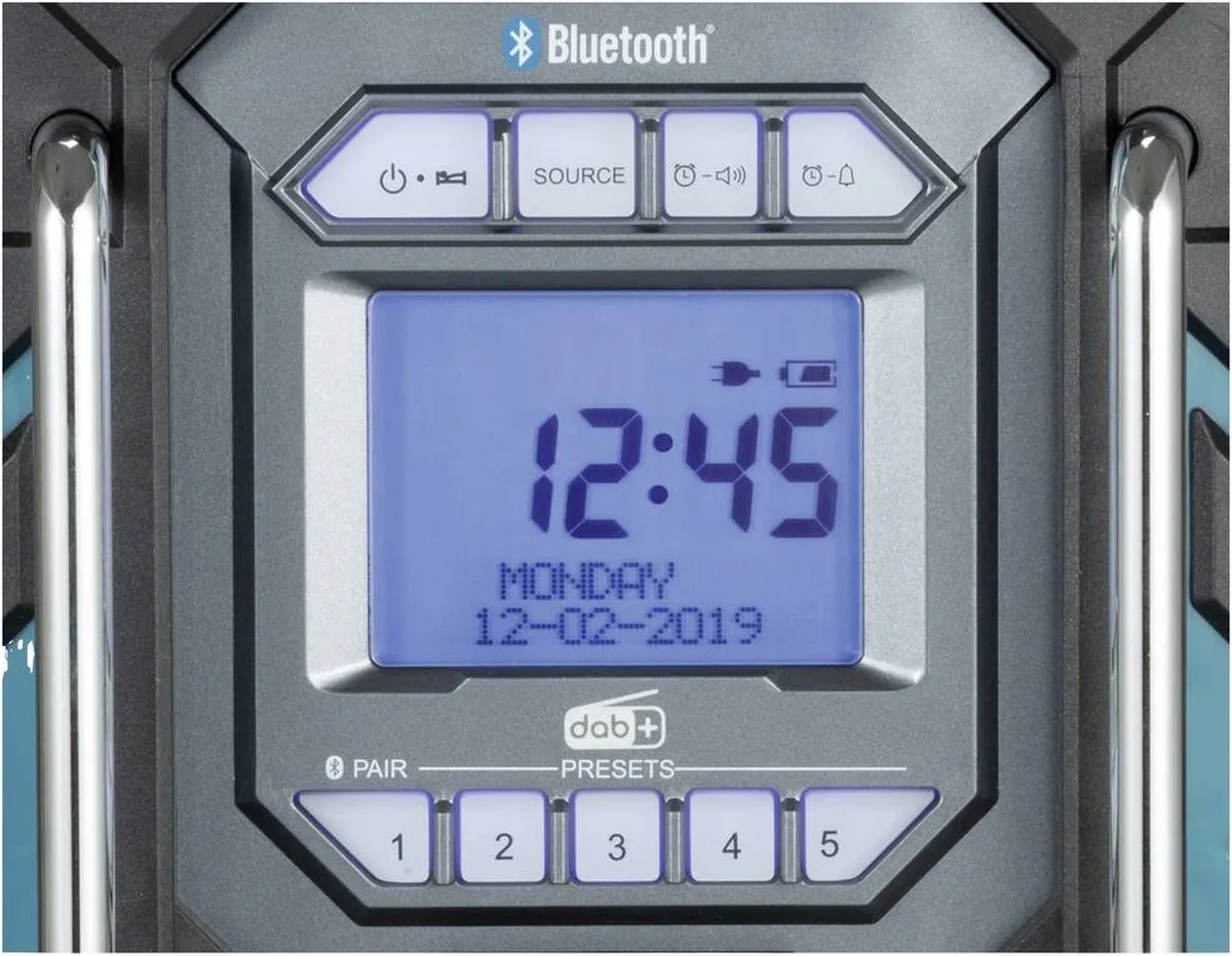 Makita DMR301 Bouwradio FM DAB/DAB+ Bluetooth - Blauw