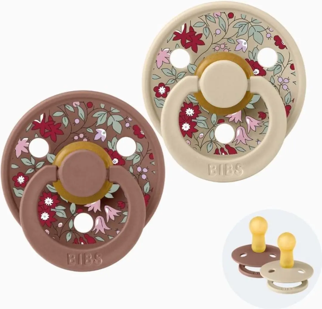BIBS Liberty Chamomile Lawn & Woodchuck Speentjes