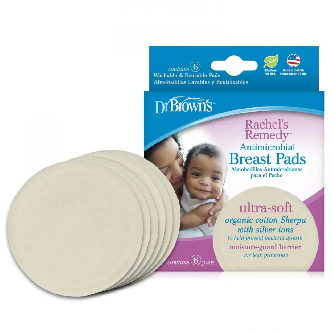 Dr. Brown's Zoogkompressen Antibacterieel Rachel’s Remedy - 6 Stuks