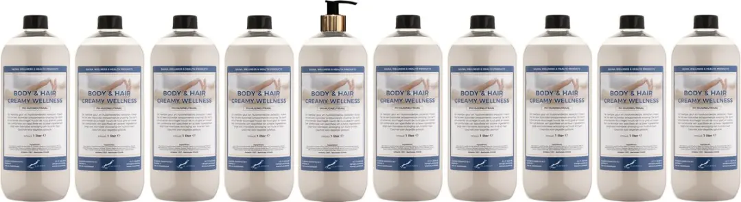 Splashbox Cosmetics Body & Hair Creamy Wellness 1L