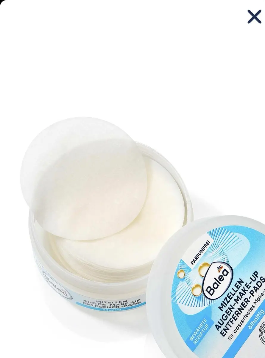 Balea Oogmake-up remover pads - 50 Stuks