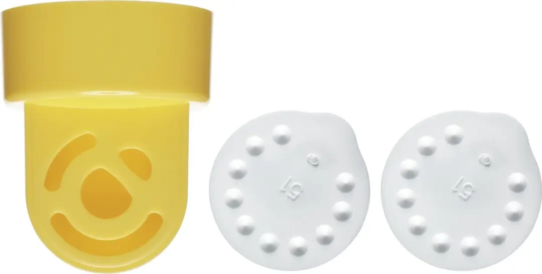 Medela Vacuumset - 8 Stuks - Wit/Geel