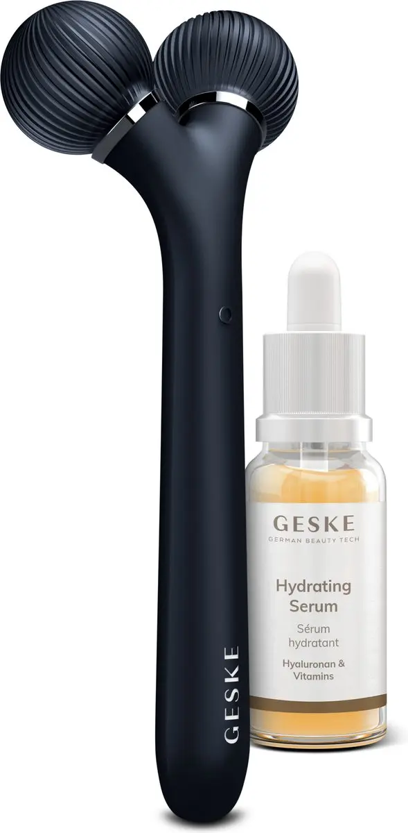 GESKE SmartAppGuided Sonic Facial Roller 4-in-1 - 2 Stuks - Groen
