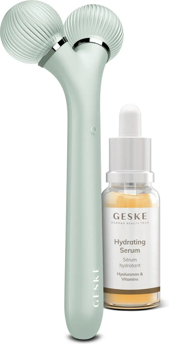 GESKE SmartAppGuided Sonic Facial Roller 4-in-1