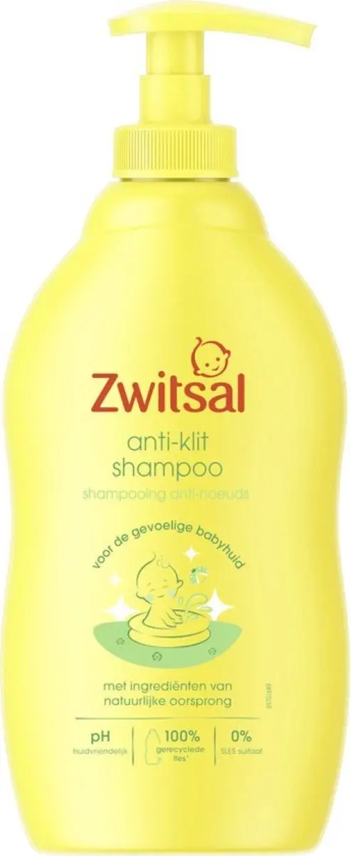 Zwitsal Anti-klit Shampoo 2x400ml