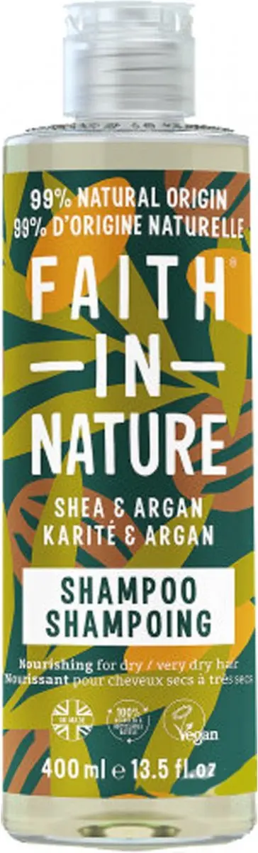 Faith In Nature Shampoo Shea & Argan 400ml